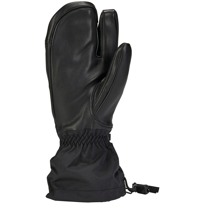 Gordini Elias Gauntlet 3-Finger Mittens Black