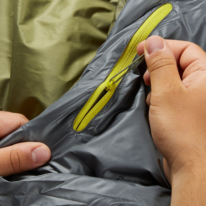 Rab® Solar Eco 0 Sleeping Bag Chlorite Green