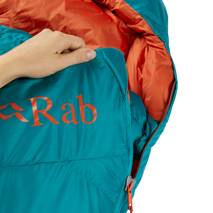 Rab® Ascent 500 Sleeping Bag - Women's Marina Blue