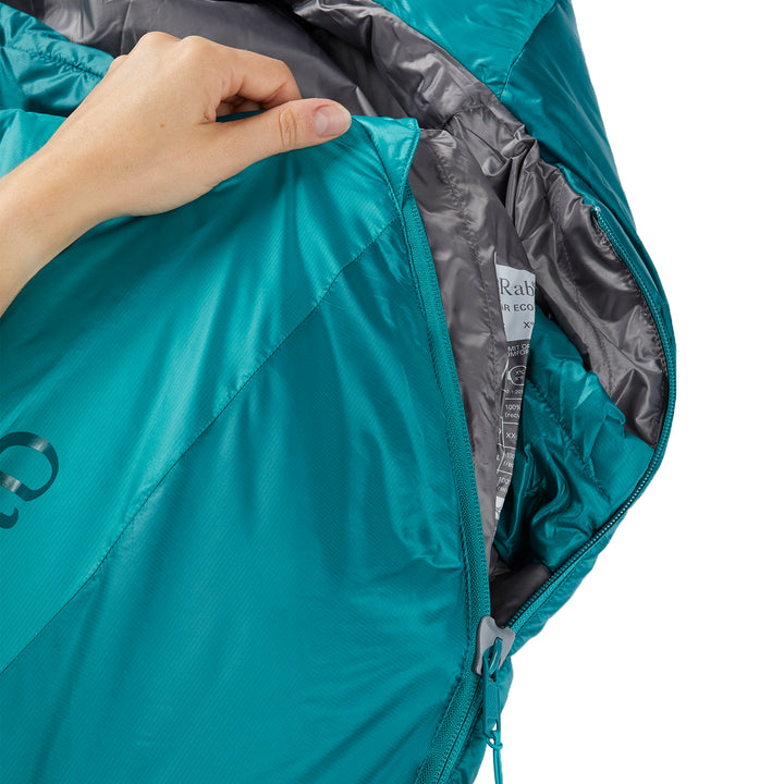 Rab® Solar Eco 2 Sleeping Bag - Women's Tasman