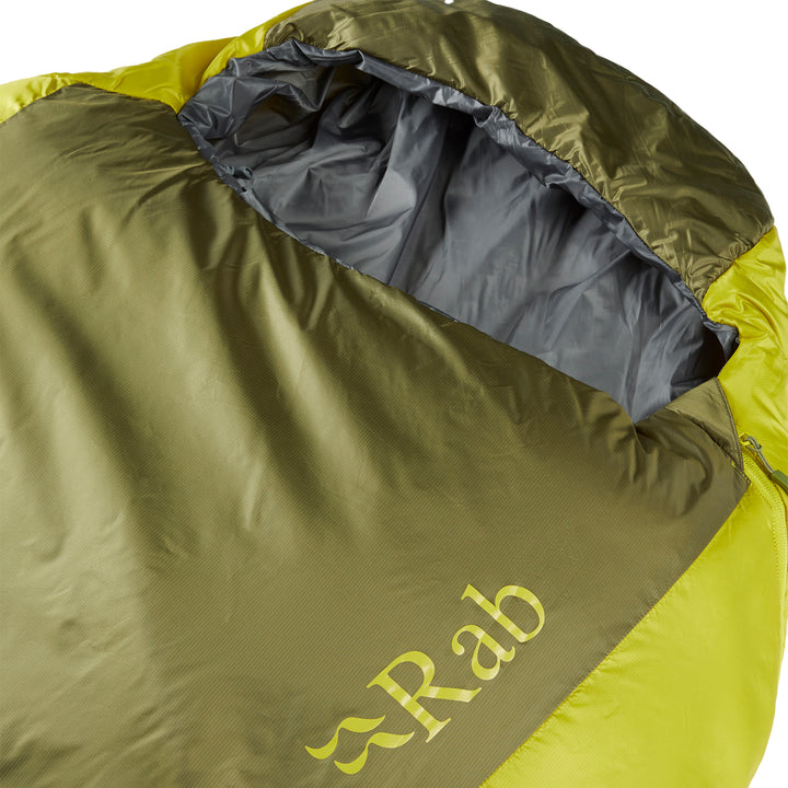 Rab® Solar Eco 0 Sleeping Bag Chlorite Green