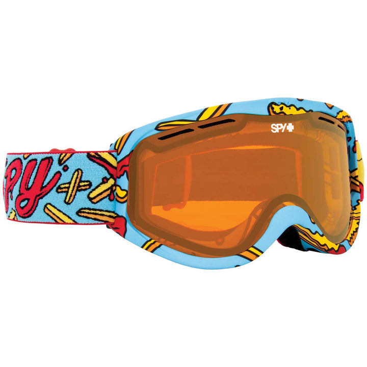 Spy Cadet Goggles - Big Kids' Pizza vs. French French Fries/Bronze/SilverSpectra