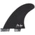 FCS II GL PC Medium Tri-Quad Fin Set Black