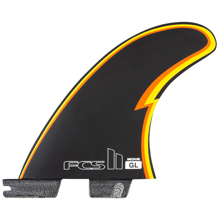 FCS II GL PC Medium Tri-Quad Fin Set Black