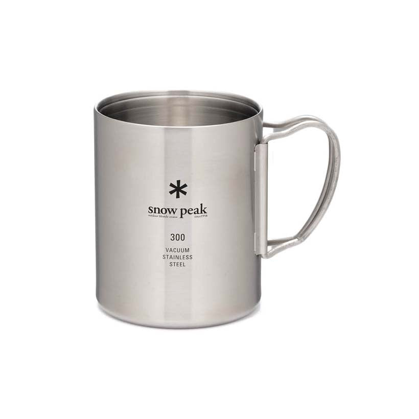 Snow Peak Insulated Stainless Steel Mug Silver