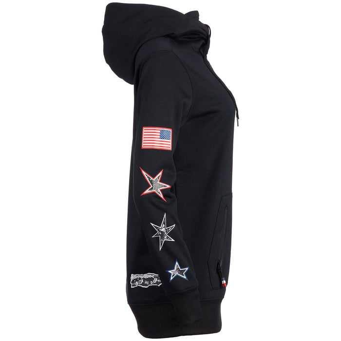 Volcom USST Polartec Ridin' Hoodie - Women's OU Black