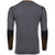 Smartwool Intraknit Merino 250 Thermal Colorblock Crew Top - Men's Black