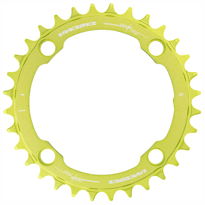 Race Face Narrow Wide 104mm BCD Chainring Green