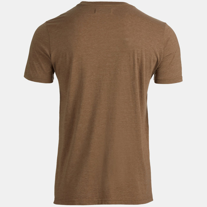 evo Triblend Crew T-Shirt British Khaki