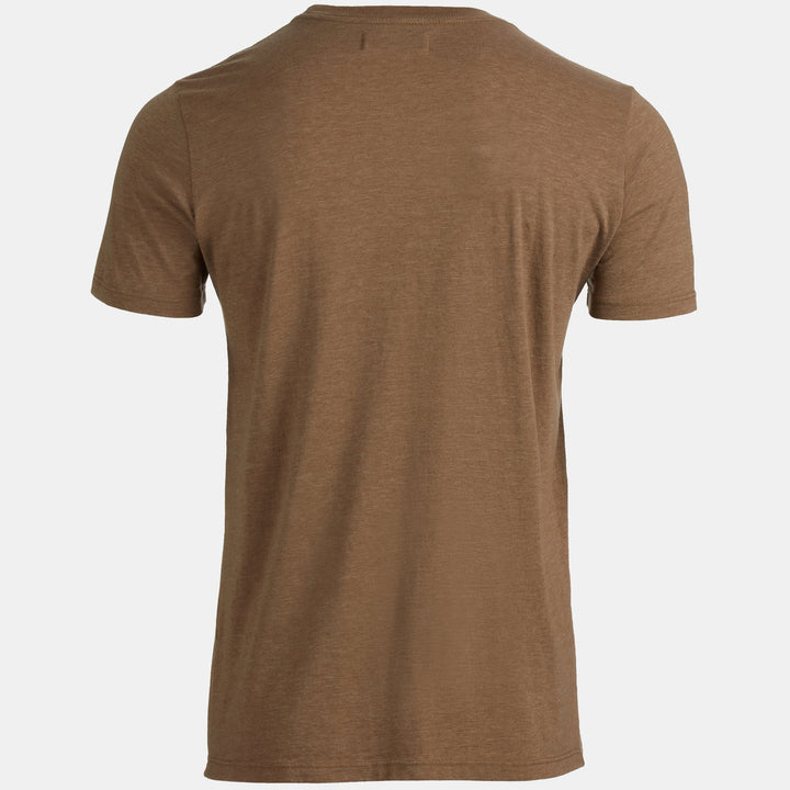 evo Triblend Crew T-Shirt British Khaki