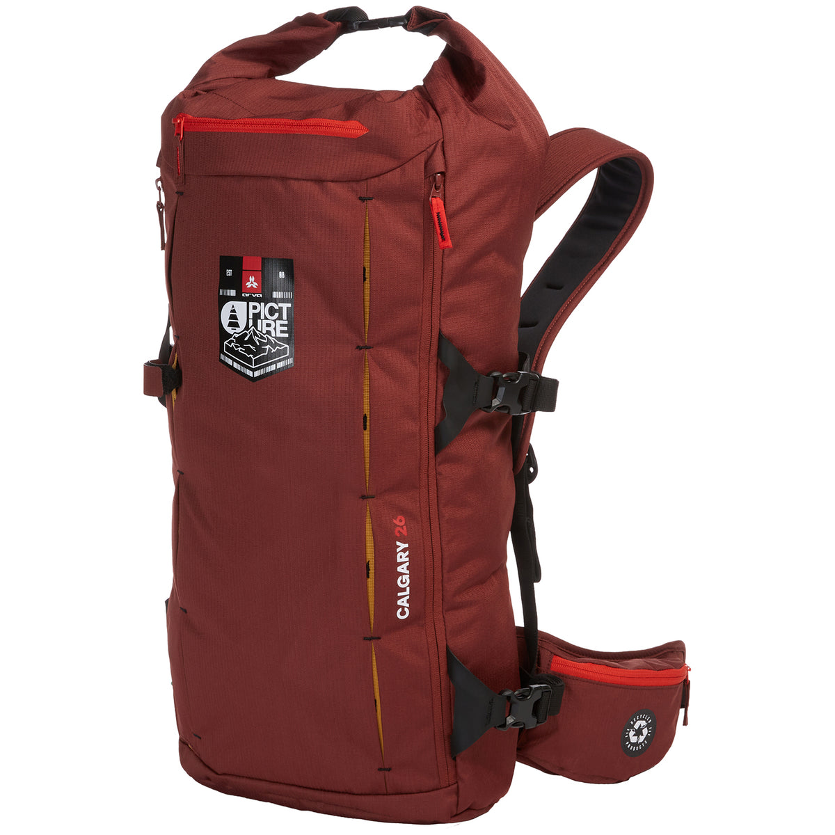 Arva Calgary 26L Backpack Burgundy