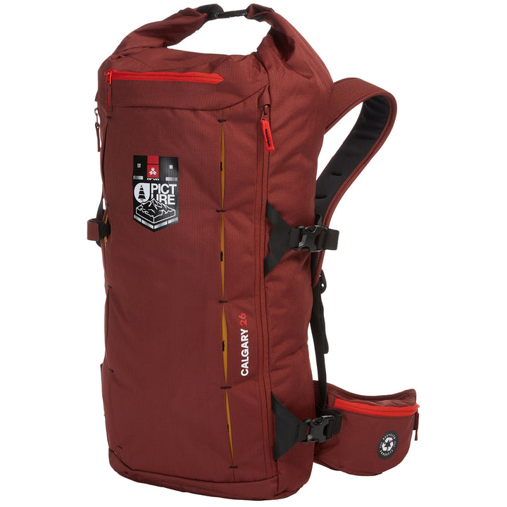 Arva Calgary 26L Backpack Burgundy