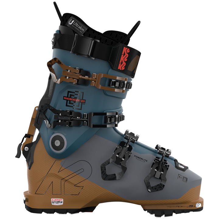 K2 Mindbender 120 LV Alpine Touring Ski Boots 2023 Brown/Black