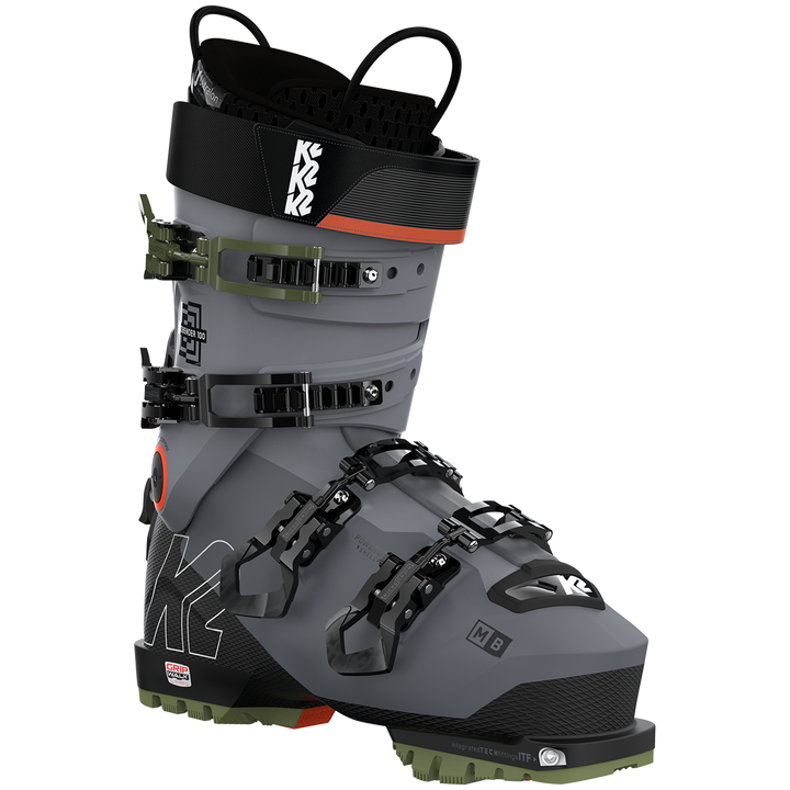 K2 Mindbender 100 MV Alpine Touring Ski Boots 2023 Gray/Blue