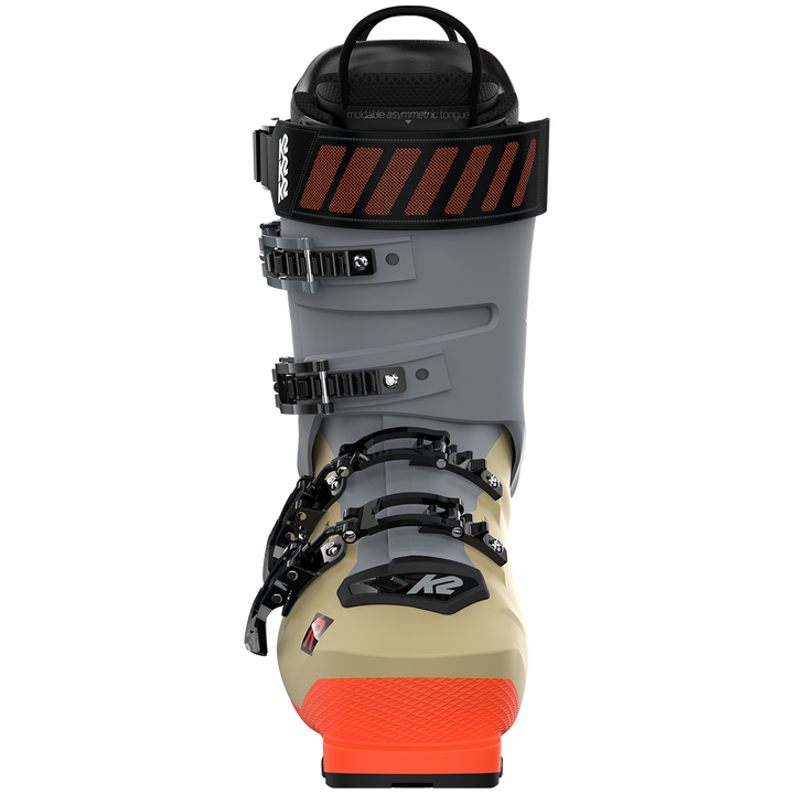 K2 Recon 130 MV Ski Boots 2023 Gray/Orange