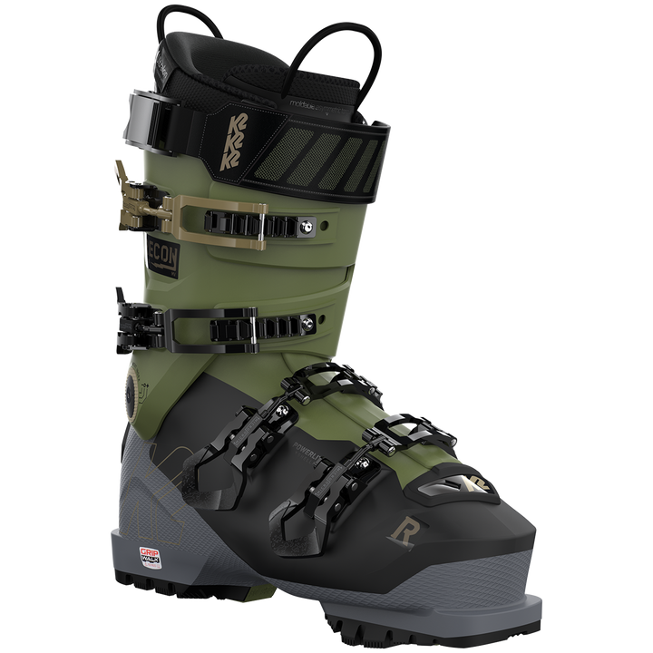 K2 Recon 120 MV Ski Boots 2023 Black/Green