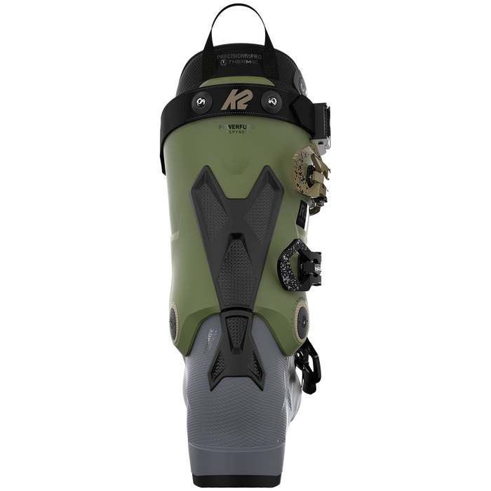 K2 Recon 120 Heat Ski Boots 2023 Black/Green