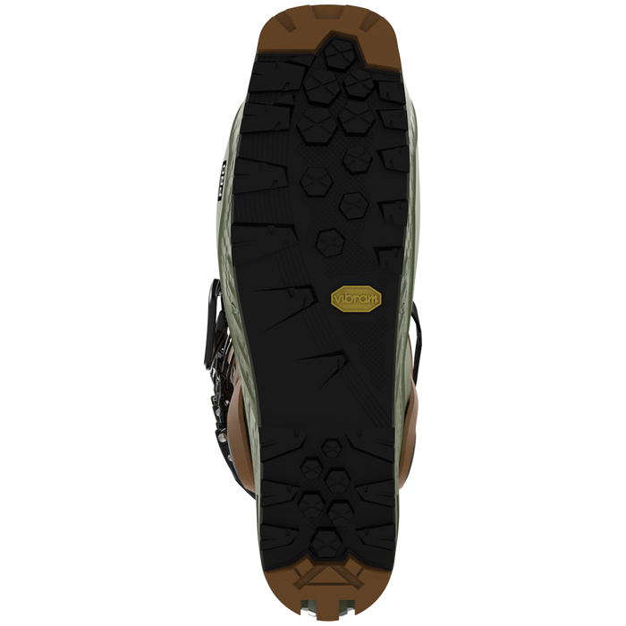 K2 Dispatch Pro Alpine Touring Ski Boots 2023 Green/Brown