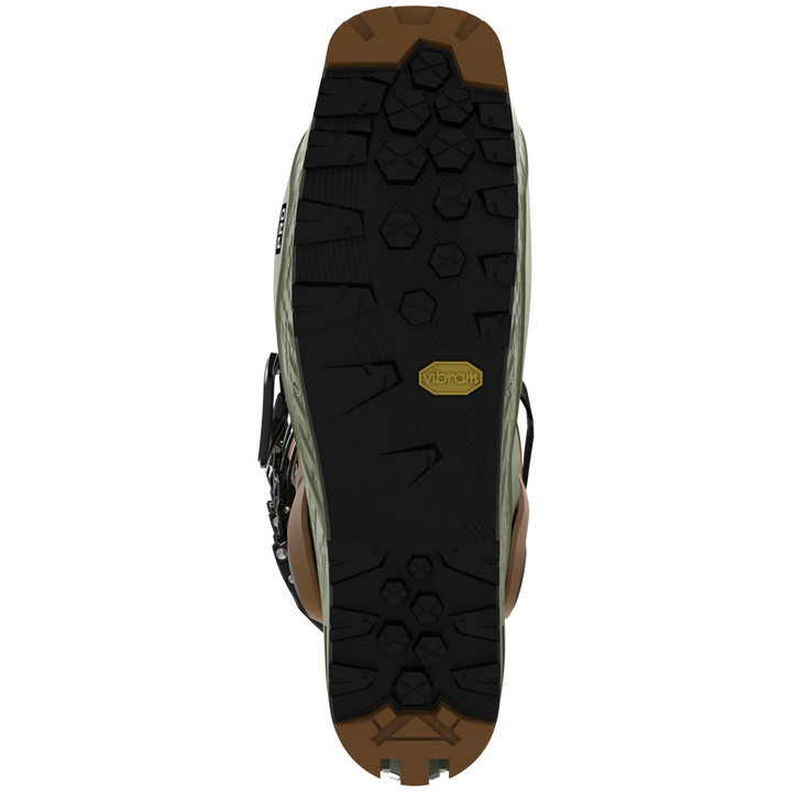 K2 Dispatch Pro Alpine Touring Ski Boots 2023 Green/Brown
