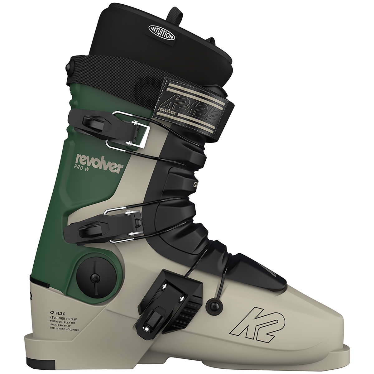 K2 FL3X Revolver Pro W Ski Boots - Women's 2023 Beige