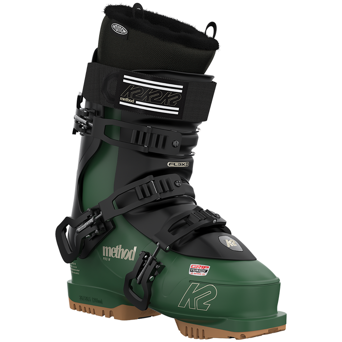 K2 FL3X Method Pro W Ski Boots - Women's 2023 Green/Black