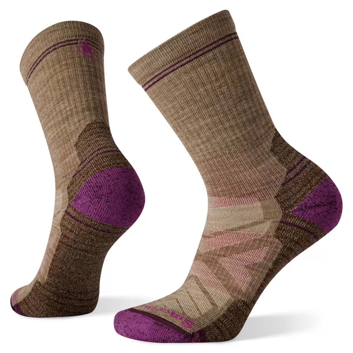 Smartwool Hike Light Cushion Crew Socks - Women's Fossil
