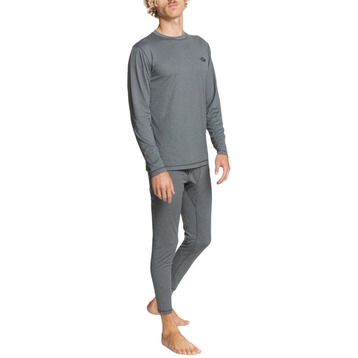 Quiksilver Territory Base Layer Top - Men's Heather Grey