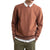 Rhythm Classic Fleece Crew Sweatshirt - Men's Baked Clay