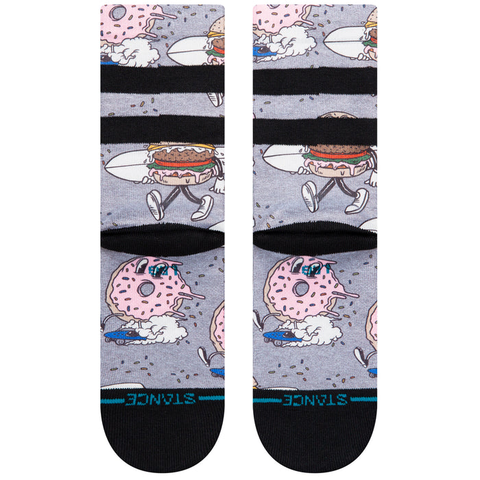 Stance Cruz Socks - Kids' Grey