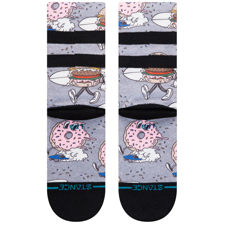 Stance Cruz Socks - Kids' Grey