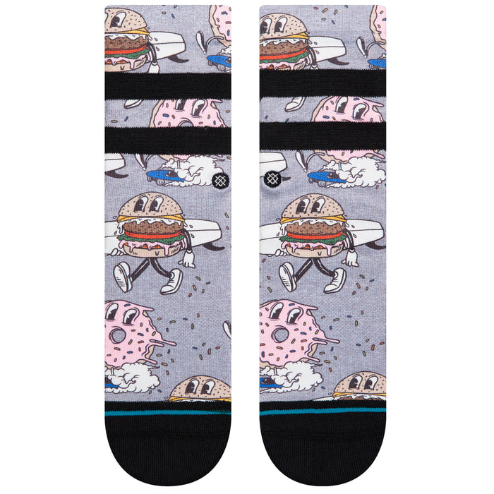 Stance Cruz Socks - Kids' Grey