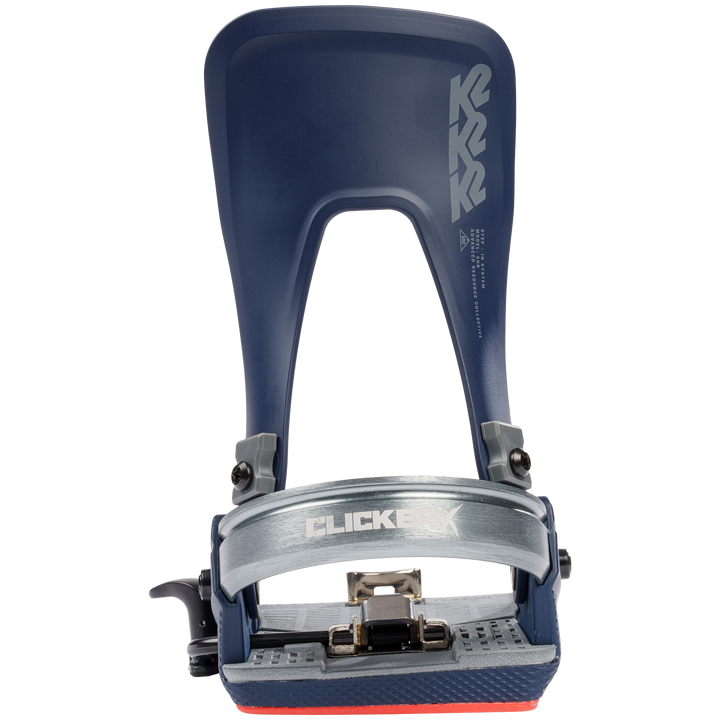 K2 Clicker X HB Snowboard Bindings 2023 Blue