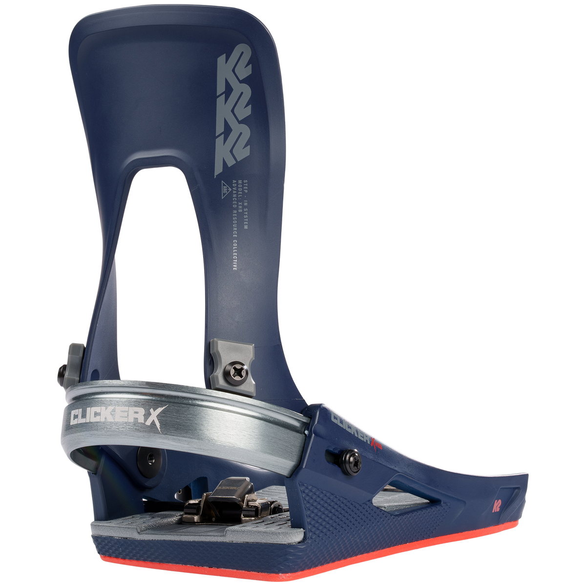 K2 Clicker X HB Snowboard Bindings 2023 Blue