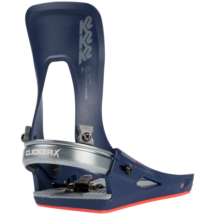 K2 Clicker X HB Snowboard Bindings 2023 Blue