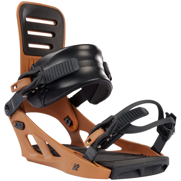 K2 Formula Snowboard Bindings 2023 Brown