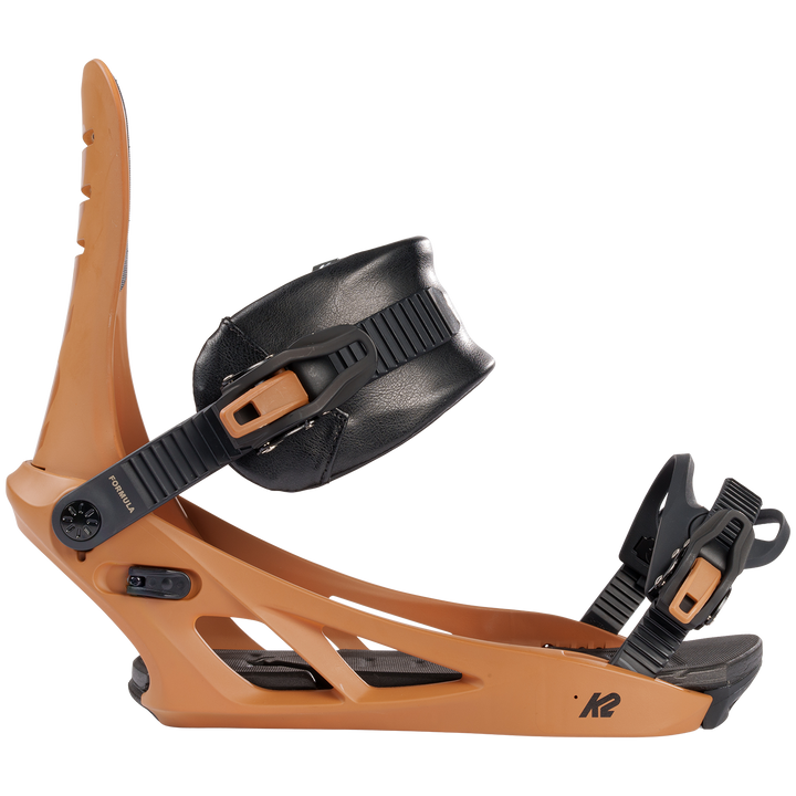 K2 Formula Snowboard Bindings 2023 Brown