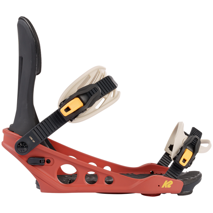 K2 Line Up Snowboard Bindings 2023 Undercover Black