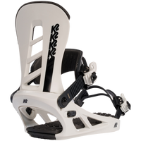 K2 Sonic Snowboard Bindings Off White::Off White