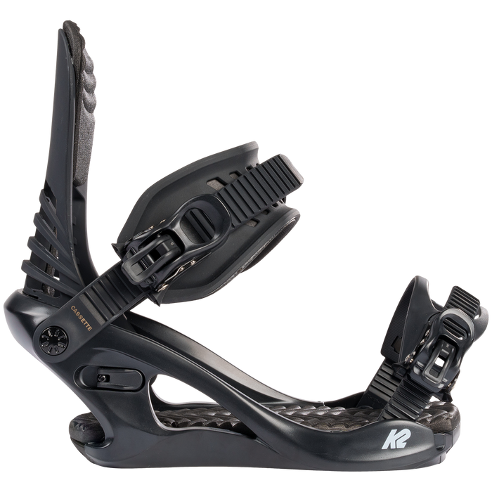 K2 Cassette Snowboard Bindings - Women's Black