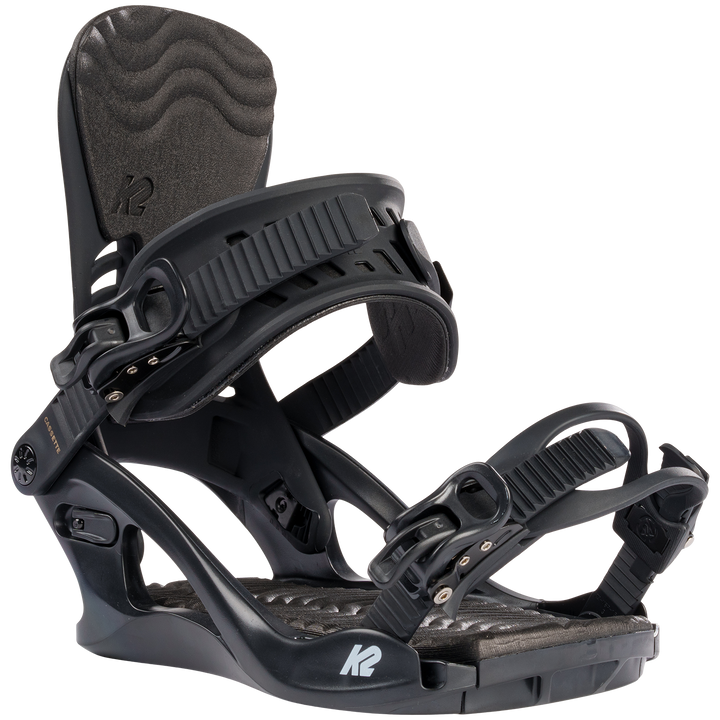 K2 Cassette Snowboard Bindings - Women's Black