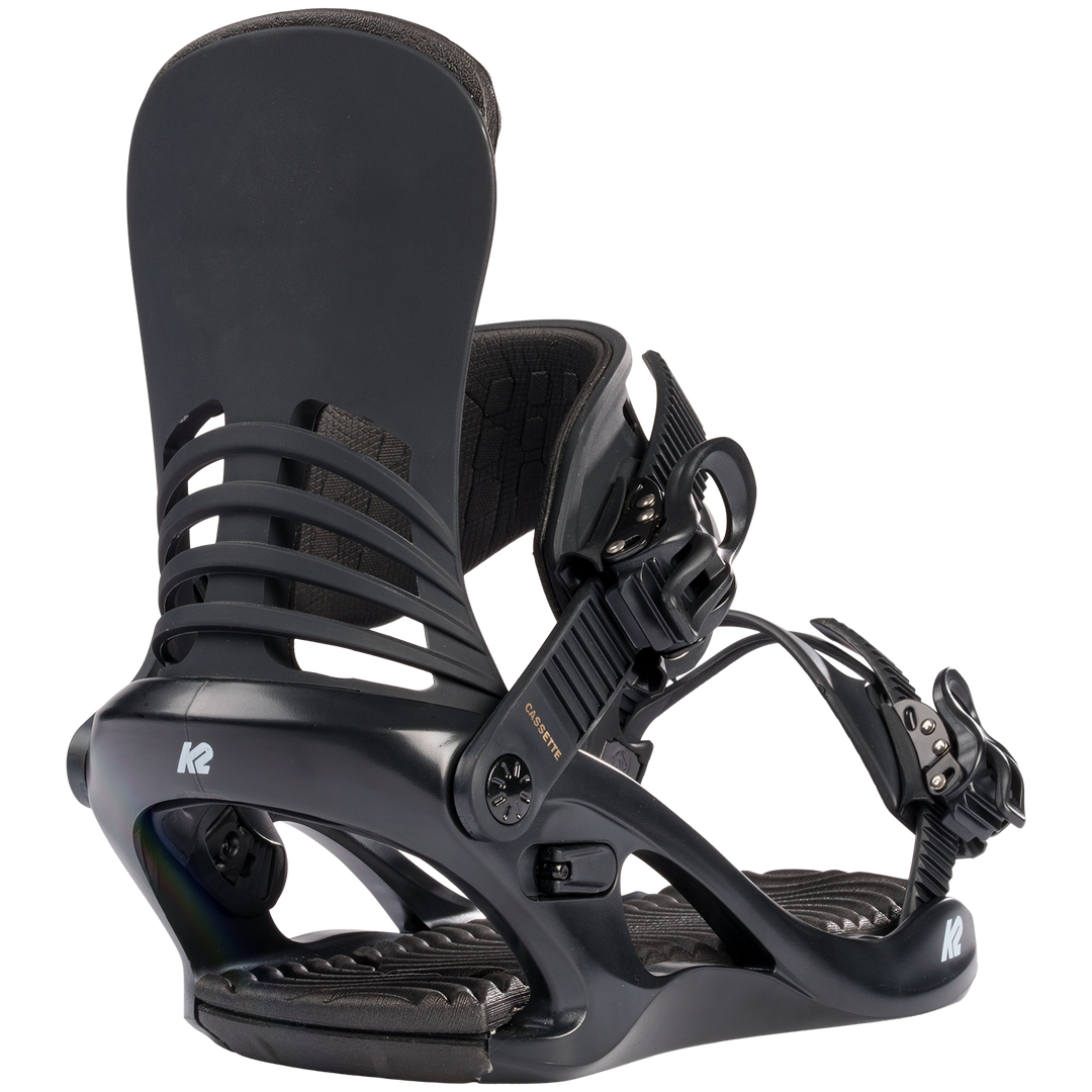 K2 Women's Cassette Snowboard Bindings Black / Small