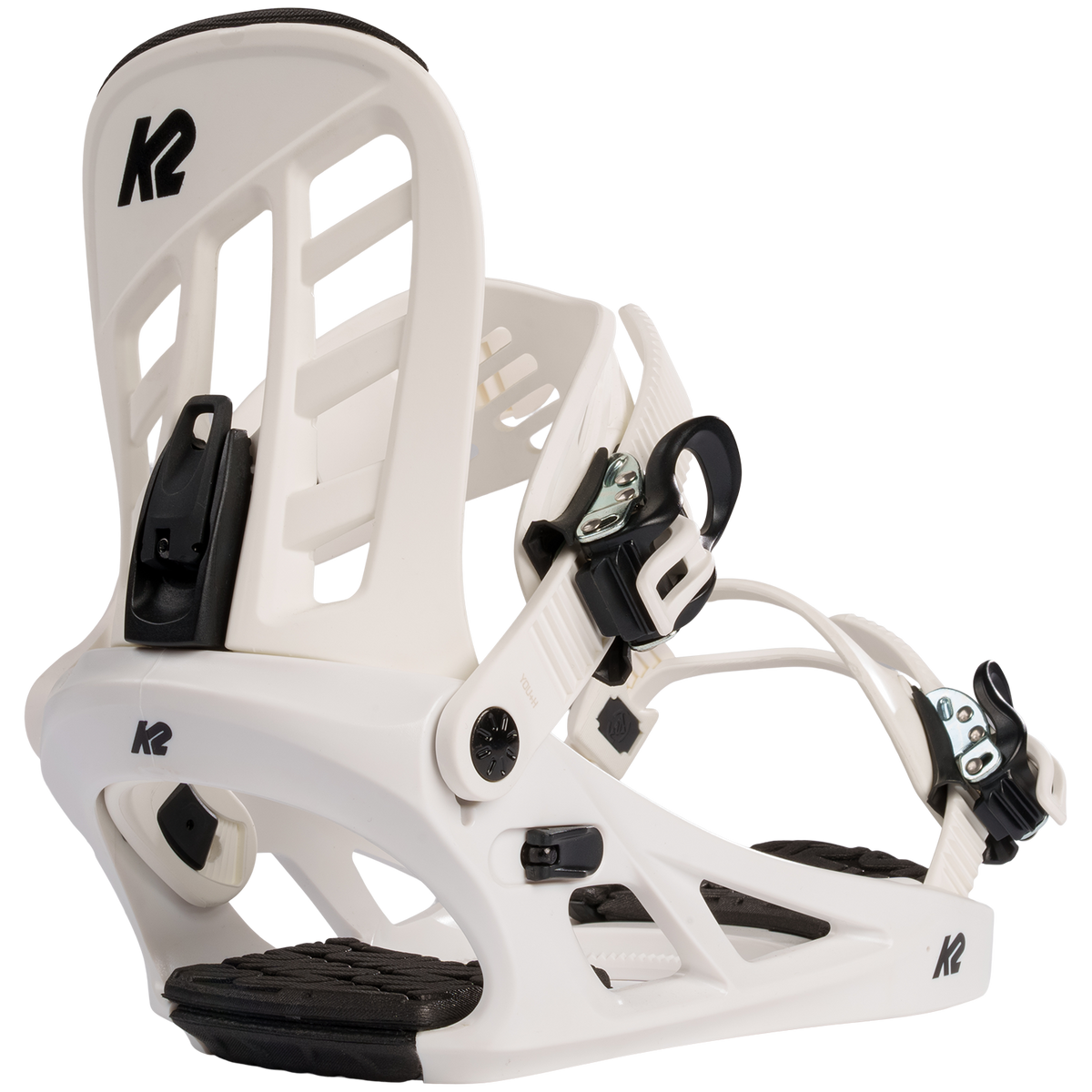 K2 You+H Snowboard Bindings - Kids' White