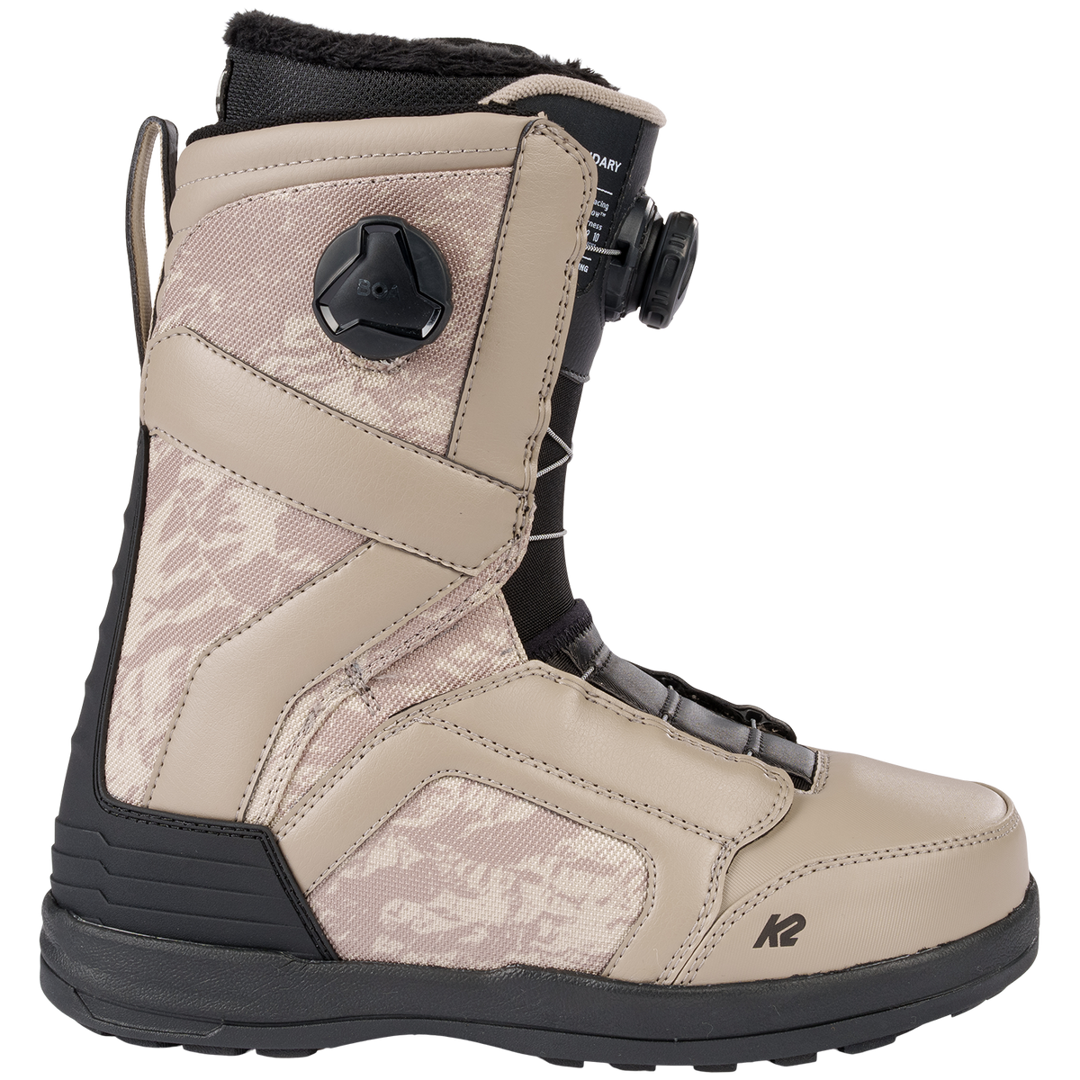 K2 Boundary Snowboard Boots 2023 Topo