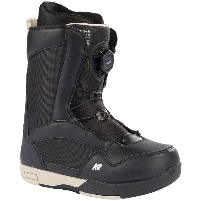 K2 You+H Snowboard Boots - Kids' Black