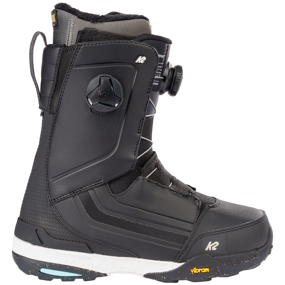 burton k2 sapera snowboard boots womens K2 Women's Format Snowboard Boots Black 9