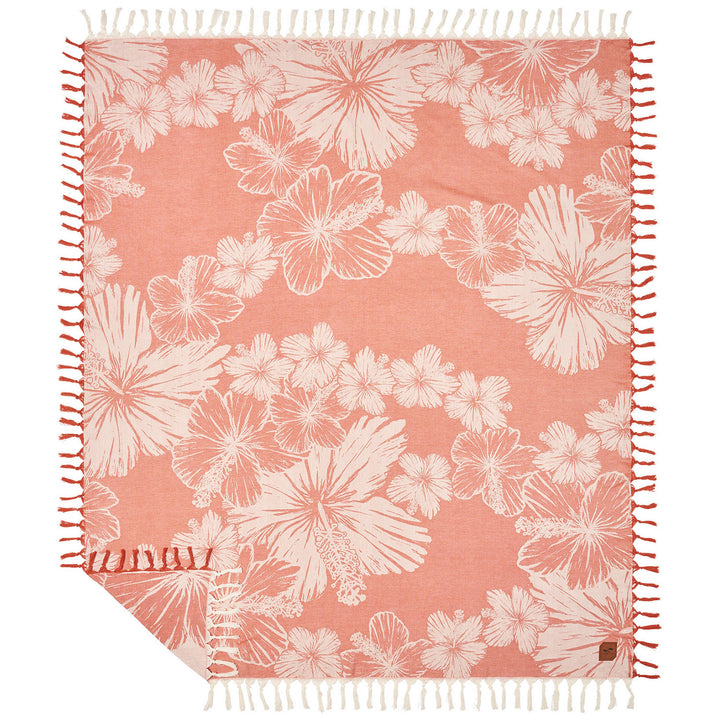 Slowtide Koki'o Throw Blanket Red
