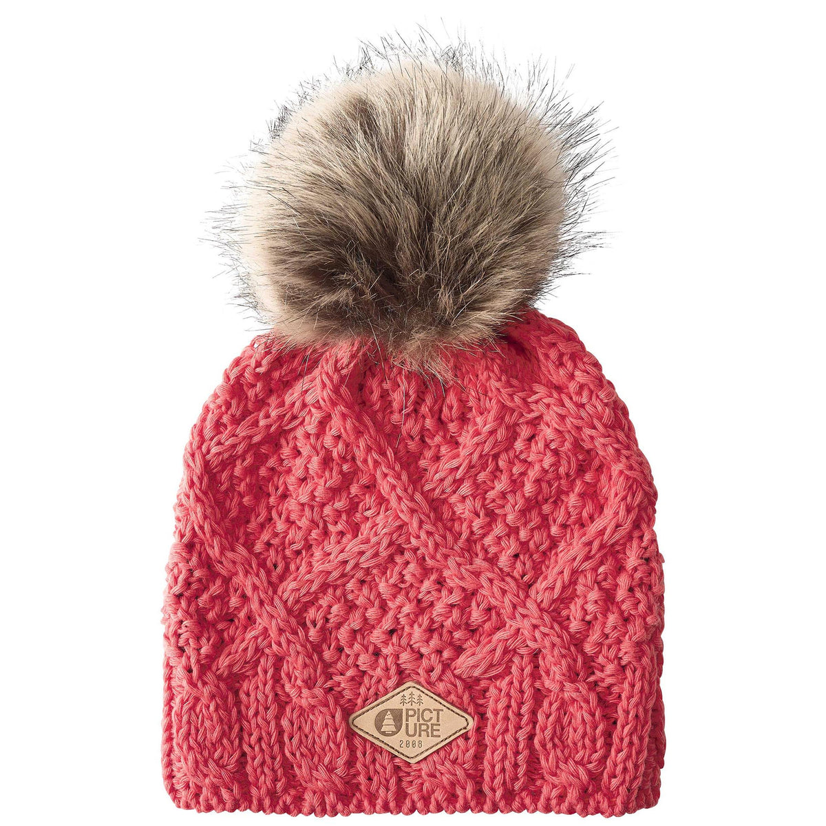 Picture Organic Jude Beanie Hot Coral