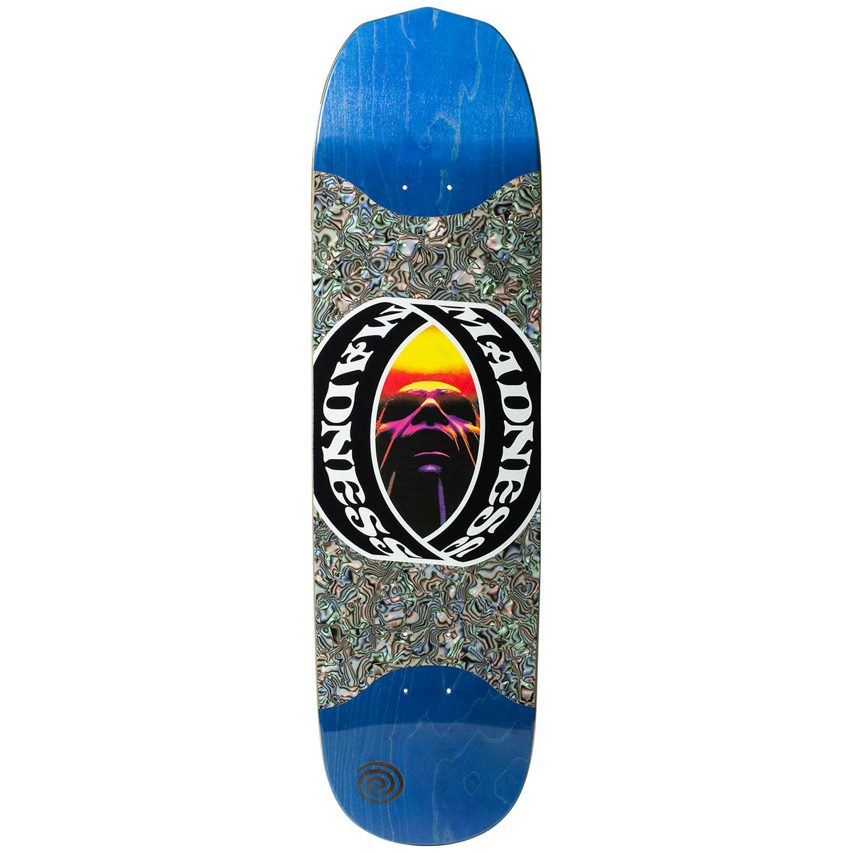 Madness Vision R7 Slick Blue/Multi 8.5 Skateboard Deck