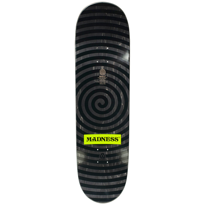 Madness Vision R7 Slick Black/Multi 8.625 Skateboard Deck