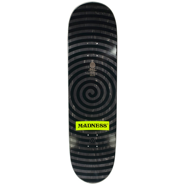 Madness Vision R7 Slick Black/Multi 8.625 Skateboard Deck
